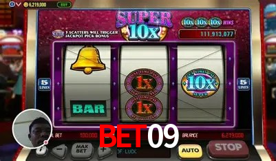 Variedade de jogos na bet09